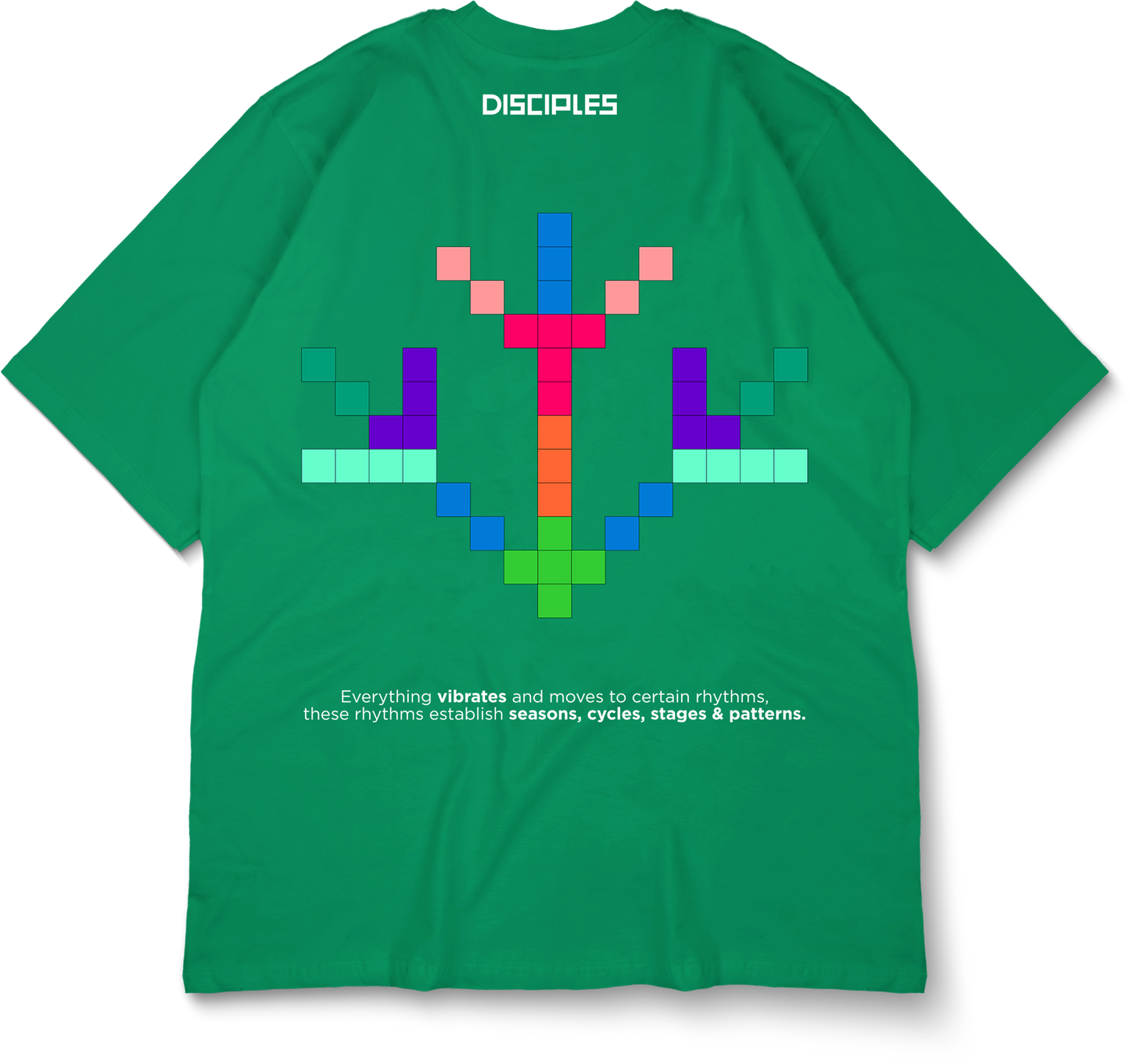 Rhythm Pixel Graphics T-shirt